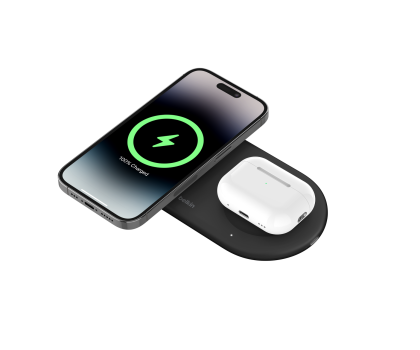 Ładowarka i akumulator Belkin Ładowarka indukcyjna 2w1 BoostCharge Pro Qi2 15W
